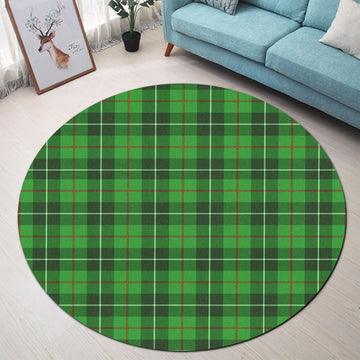 Boyle Tartan Round Rug