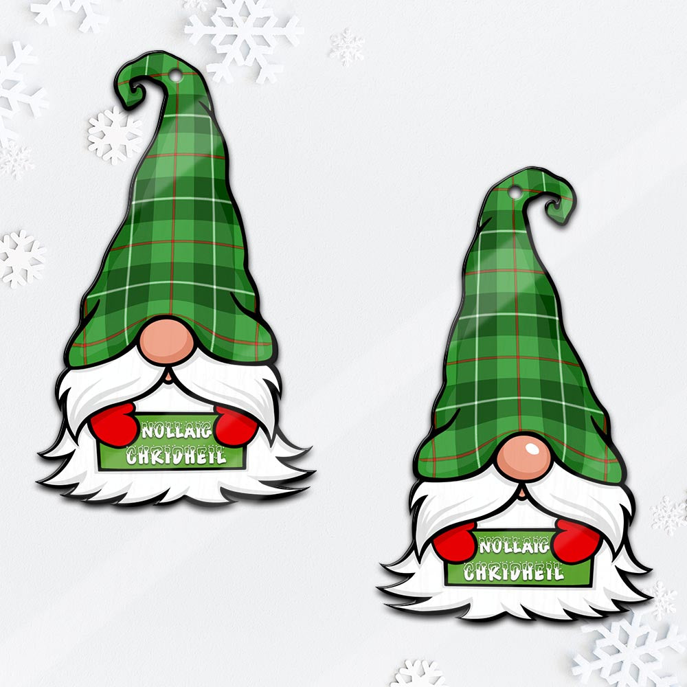 Boyle Gnome Christmas Ornament with His Tartan Christmas Hat - Tartan Vibes Clothing