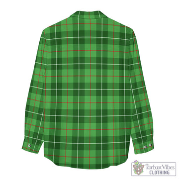 Boyle Tartan Women's Casual Shirt with Family Crest