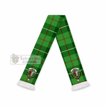 Boyle Tartan Ruffneck Scarf with Family Crest - Tartan Vibes Clothing