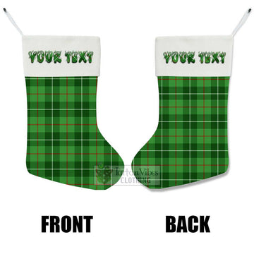 Boyle Tartan Christmas Stocking with Personalized Text