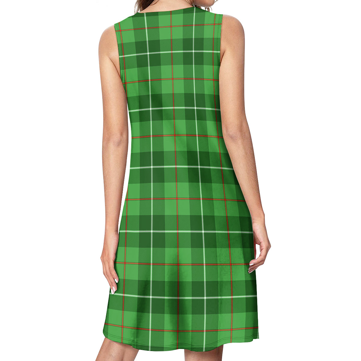 Boyle Tartan Womens Casual Dresses - Tartanvibesclothing