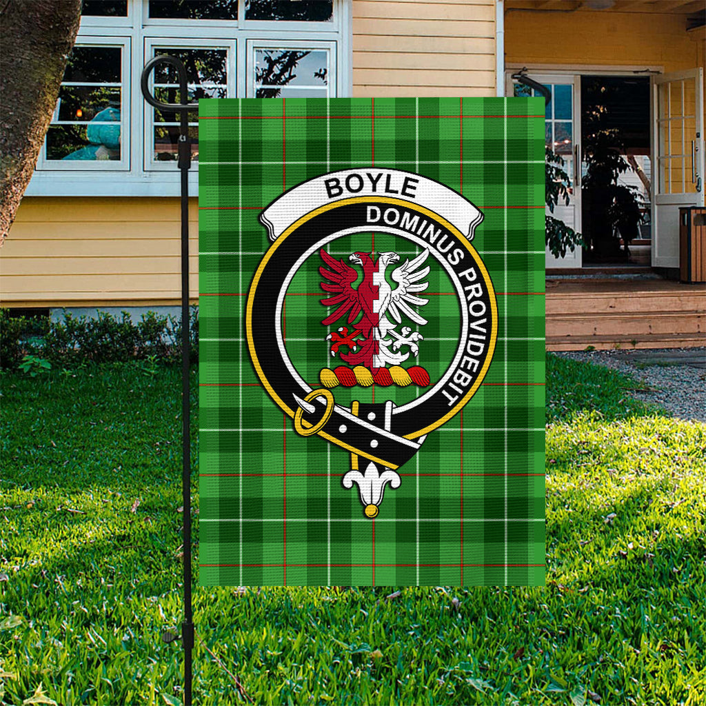 Boyle Tartan Flag with Family Crest - Tartan Vibes Clothing