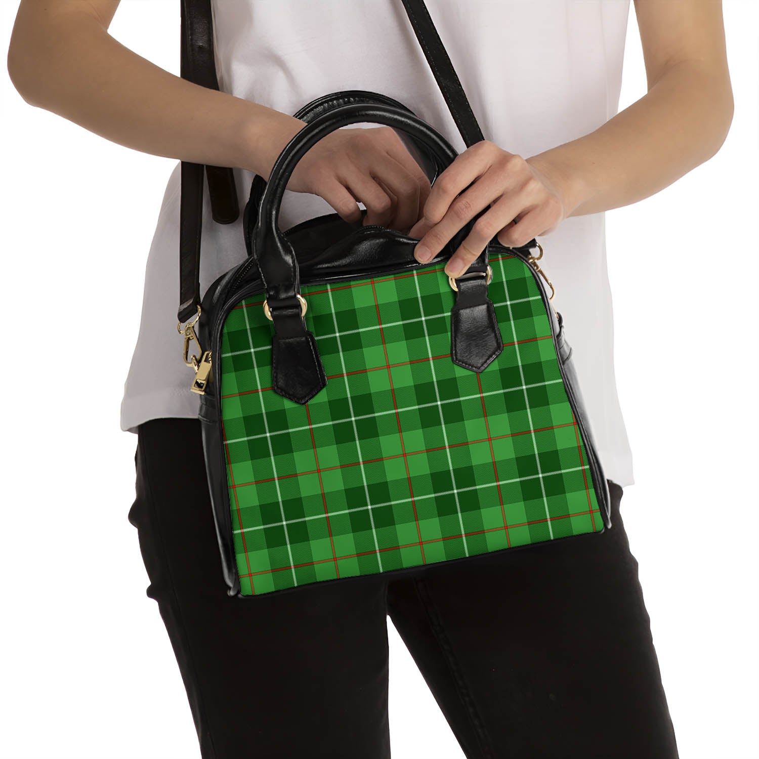 Boyle Tartan Shoulder Handbags - Tartanvibesclothing