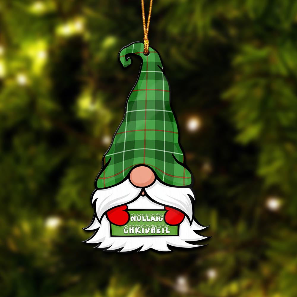 Boyle Gnome Christmas Ornament with His Tartan Christmas Hat - Tartan Vibes Clothing