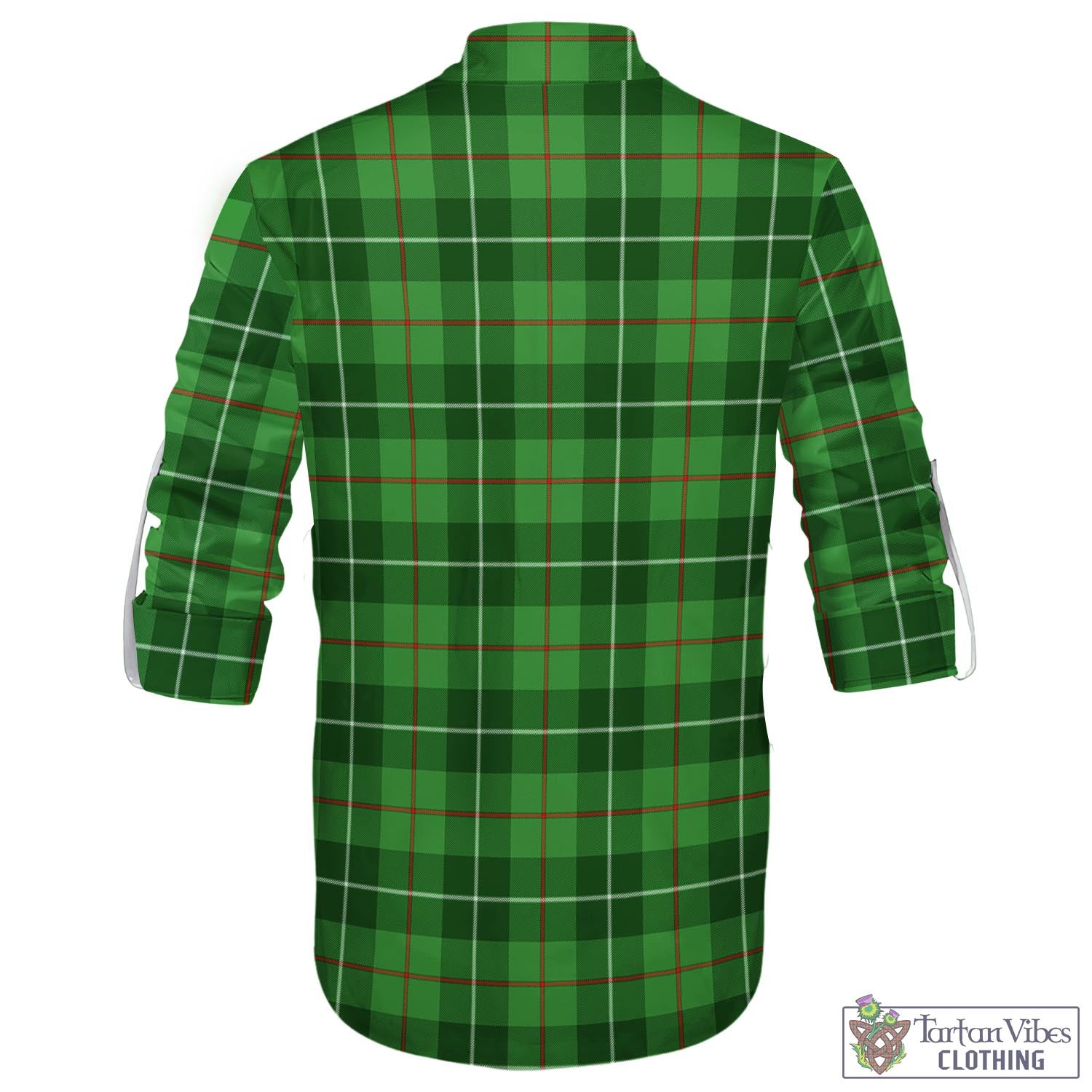 Tartan Vibes Clothing Boyle Tartan Men's Scottish Traditional Jacobite Ghillie Kilt Shirt