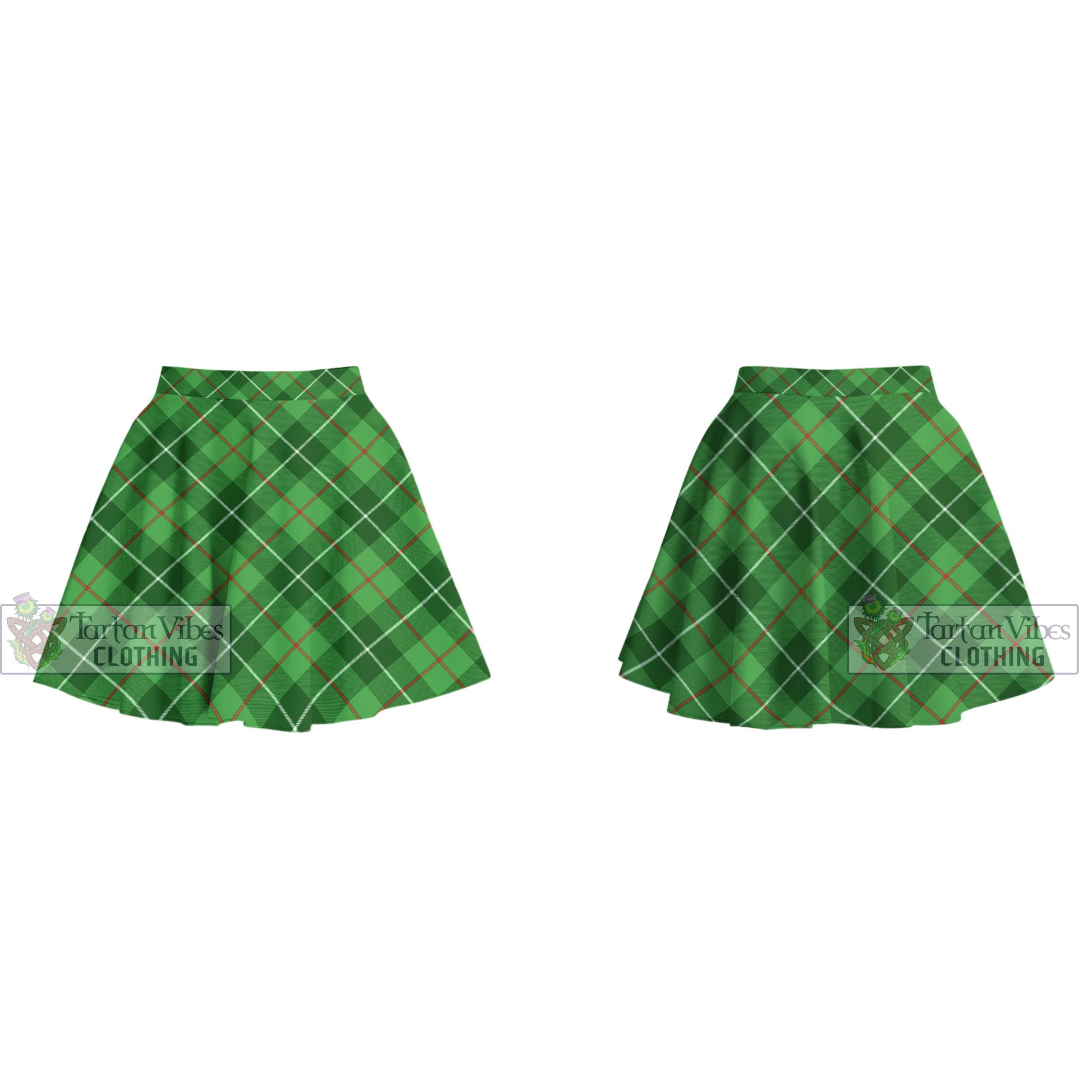 Tartan Vibes Clothing Boyle Tartan Women's Plated Mini Skirt