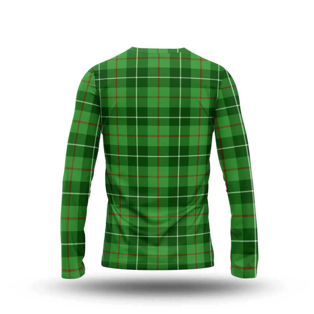 Boyle Tartan Long Sleeve T-Shirt with Family Crest - Tartanvibesclothing