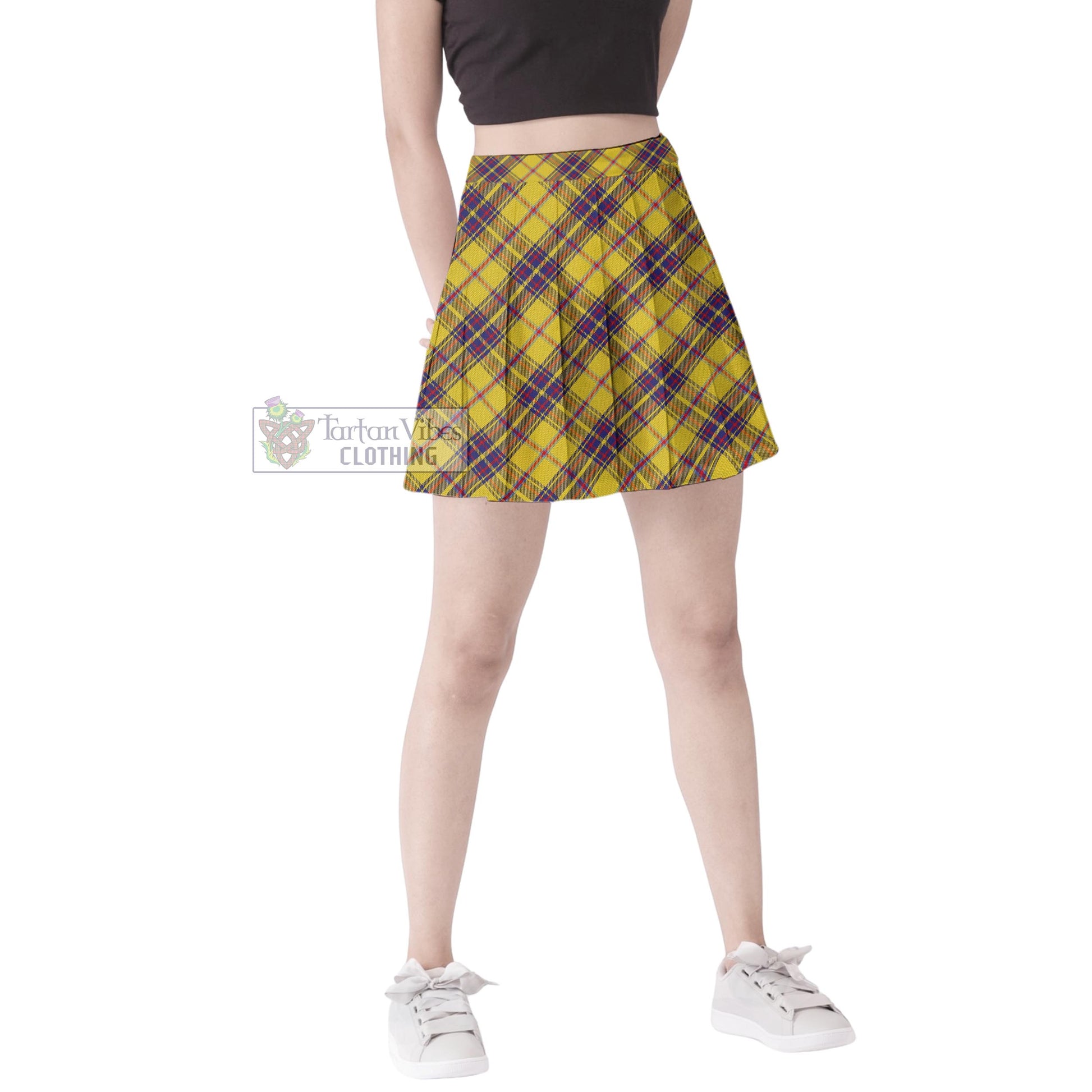 Tartan Vibes Clothing Bracken Tartan Women's Plated Mini Skirt