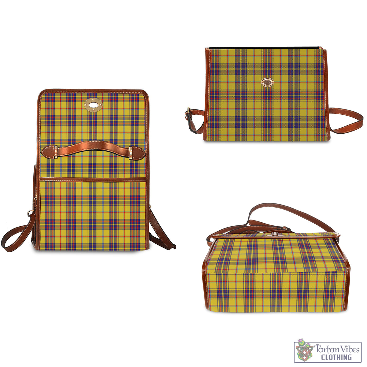 Bracken Tartan Waterproof Canvas Bag - Tartan Vibes Clothing
