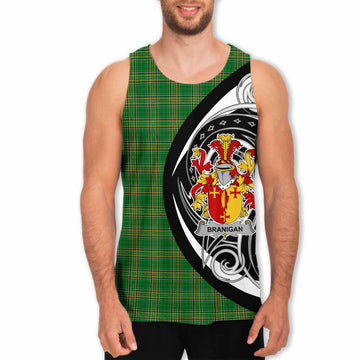 Branigan Irish Clan Men's Tank Top Celtic Circle Style Men - Tartan Vibes Clothing