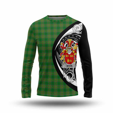 Brien Irish Clan Long Sleeve T-Shirt Celtic Circle Style Unisex - Tartan Vibes Clothing