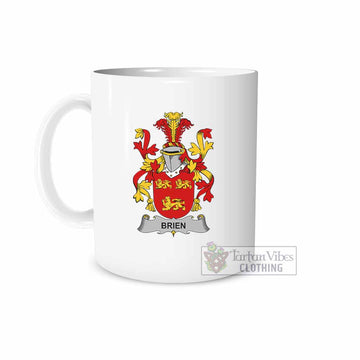 Brien Irish Clan Coat of Arms Ceramic Mug