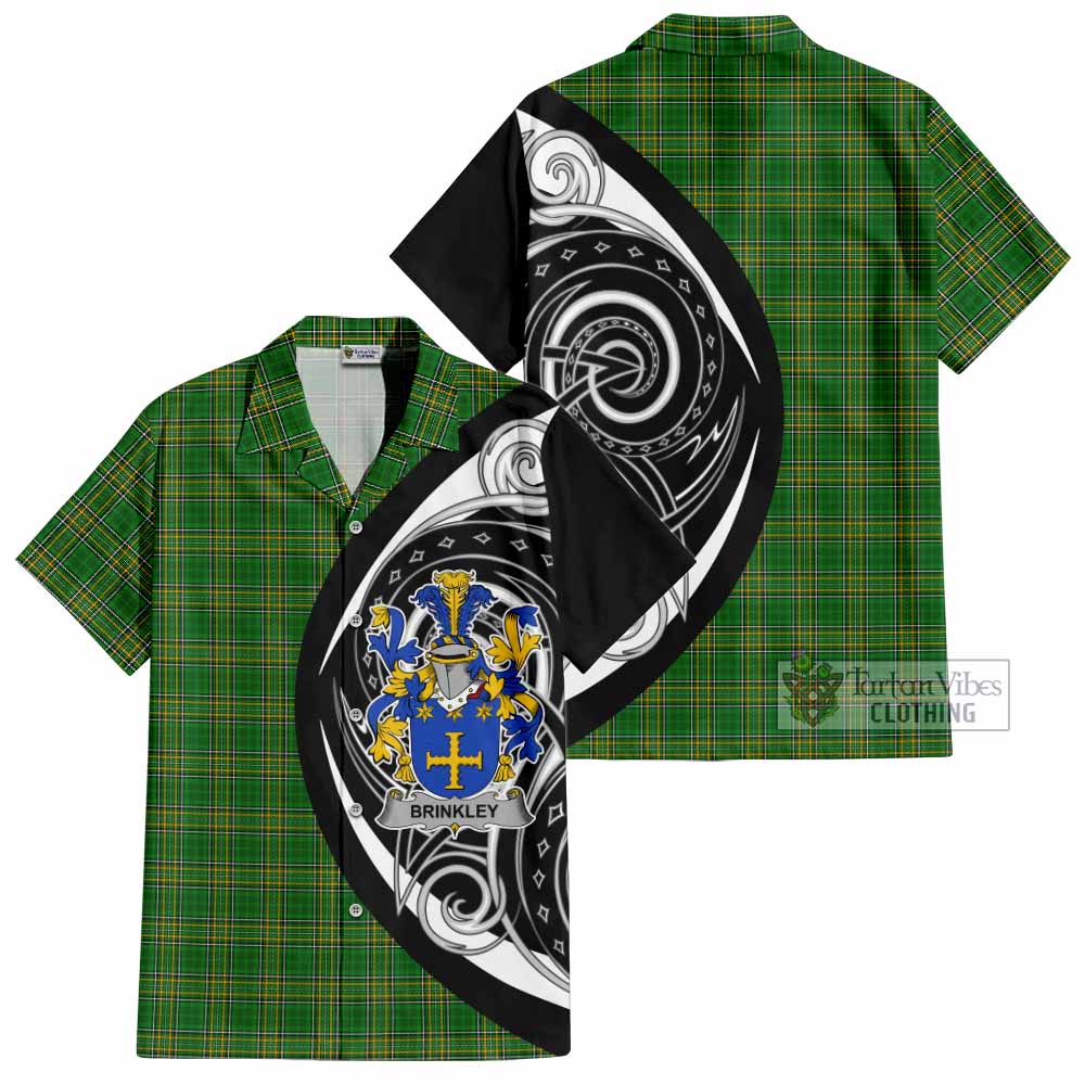 Brinkley Irish Clan Hawaiian Shirt Celtic Circle Style - Tartan Vibes Clothing