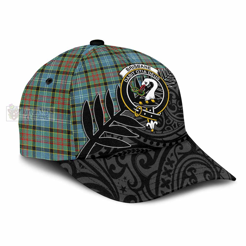 Tartan Vibes Clothing Brisbane Tartan Classic Cap with New Zealand Silver Fern Half Style