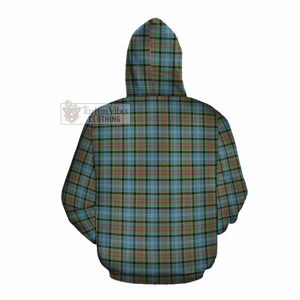 Tartan Vibes Clothing Brisbane Tartan Cotton Hoodie with Family Crest DNA In Me Style