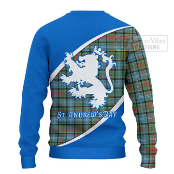 Brisbane Family Crest Tartan Ugly Sweater Celebrate Saint Andrew's Day in Style