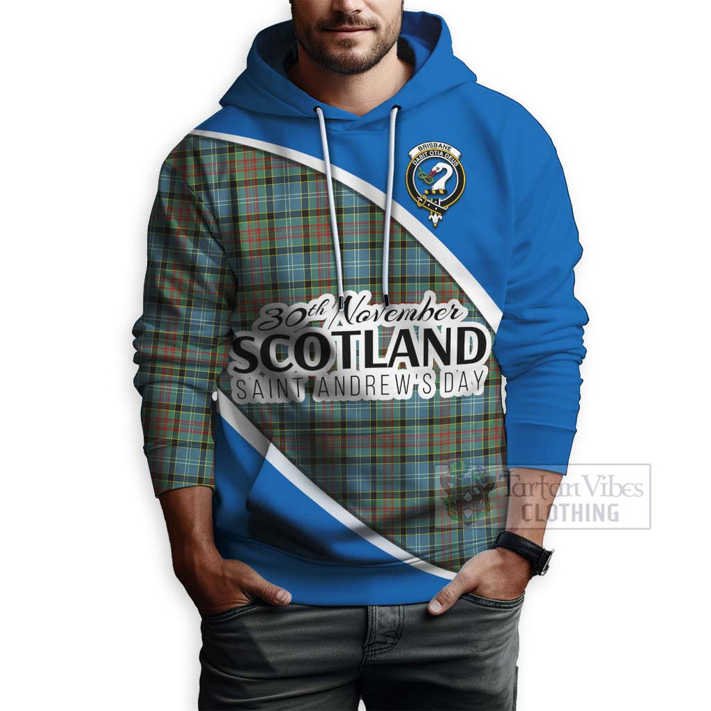 Tartan Vibes Clothing Brisbane Family Crest Tartan Hoodie Celebrate Saint Andrew's Day in Style