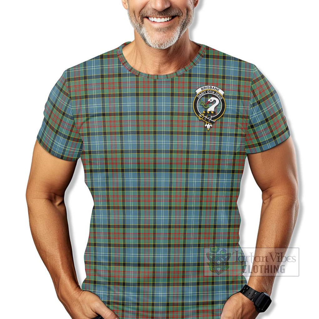 Tartan Vibes Clothing Brisbane Tartan T-Shirt with Family Crest Celtic Skull Style