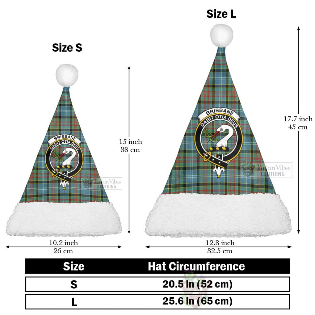 Tartan Vibes Clothing Brisbane Tartan Christmas Santa Hats with Family Crest