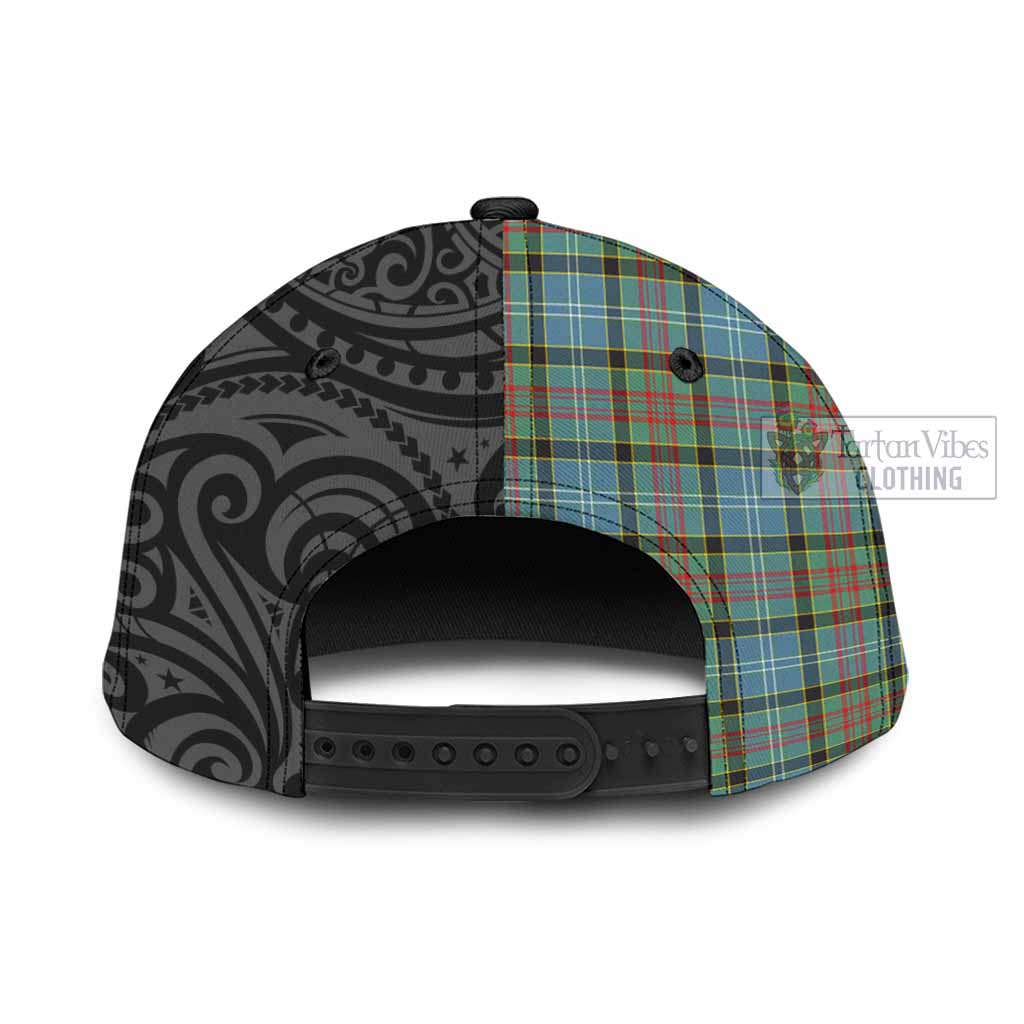 Tartan Vibes Clothing Brisbane Tartan Classic Cap with New Zealand Silver Fern Half Style