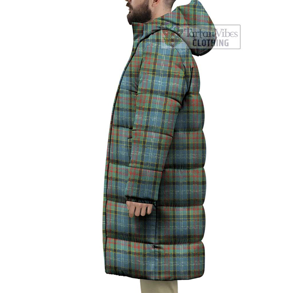 Tartan Vibes Clothing Brisbane Tartan Long Down Jacket