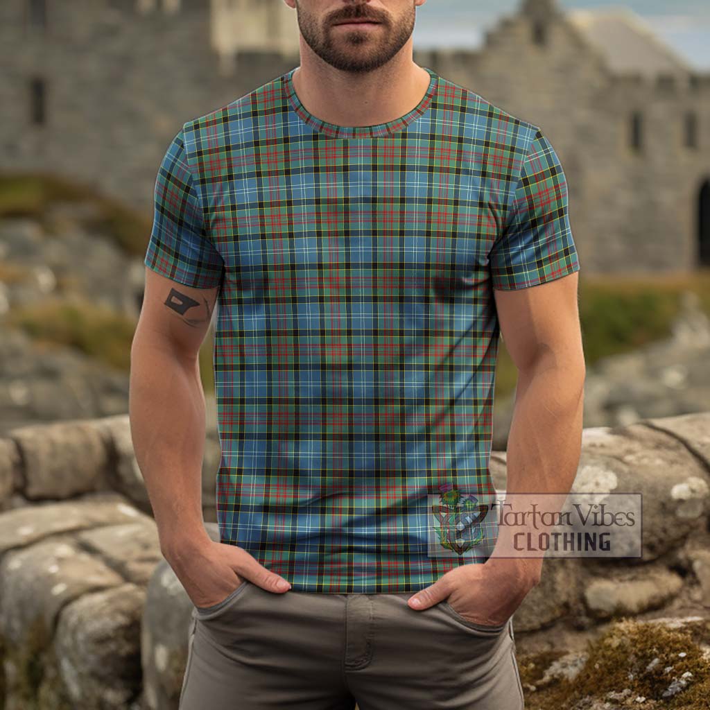 Brisbane Tartan Cotton T-Shirt Men's Shirt - Tartanvibesclothing Shop