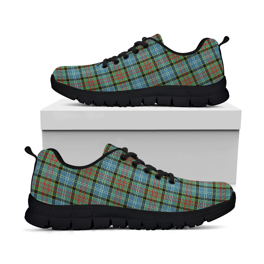 Brisbane Tartan Sneakers Kid's Sneakers - Tartan Vibes Clothing