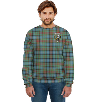 Brisbane Tartan Sweatshirt with Family Crest