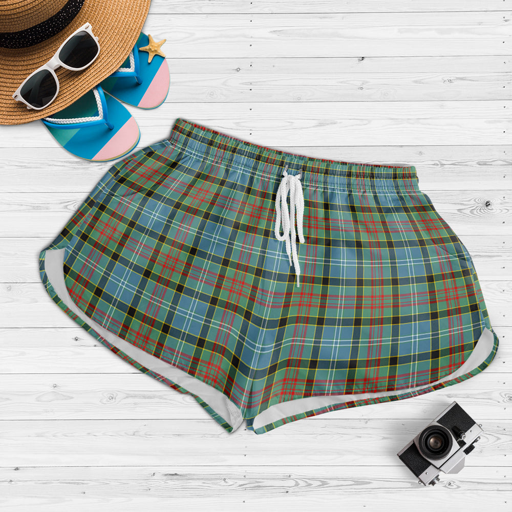 Brisbane modern Tartan Womens Shorts - Tartanvibesclothing