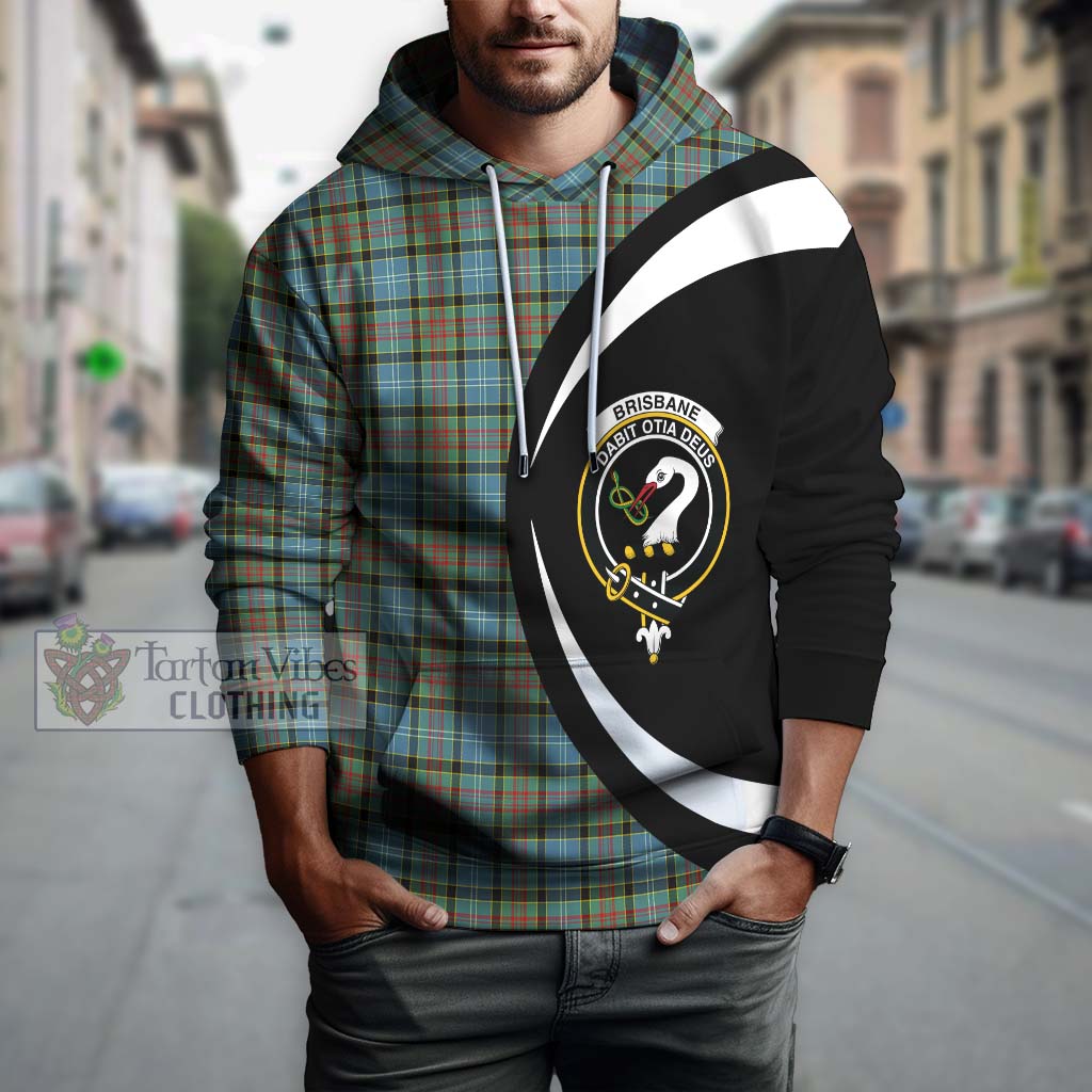 Tartan Vibes Clothing Brisbane Modern Tartan Hoodie with Family Crest Circle Style