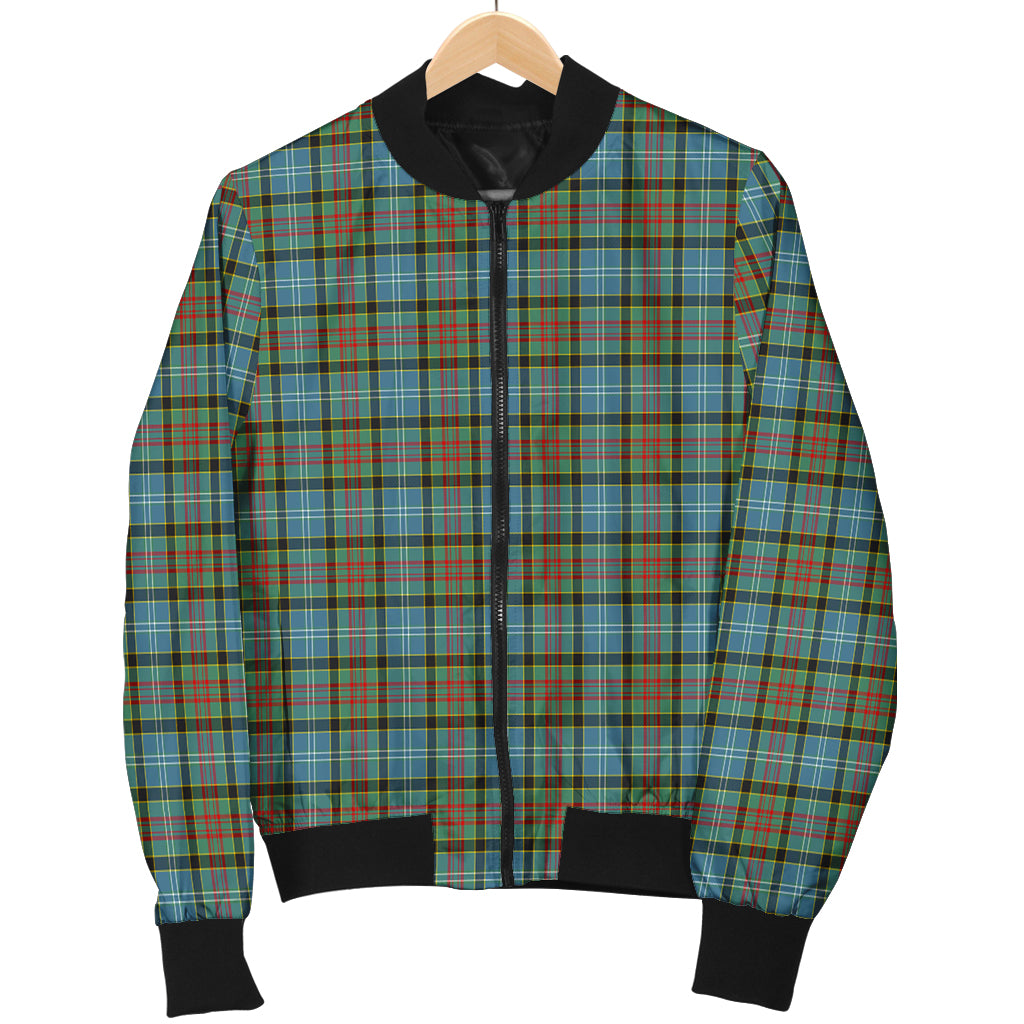 Brisbane modern Tartan Bomber Jacket Unisex - Tartanvibesclothing