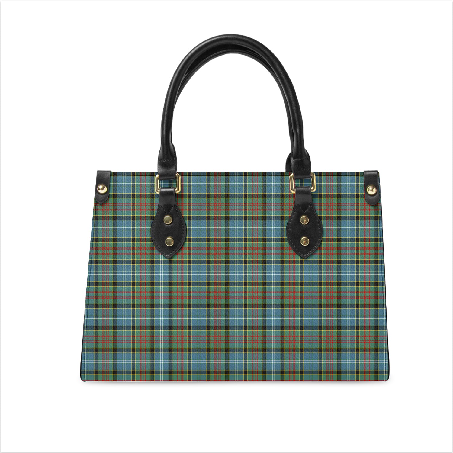 Brisbane modern Tartan Leather Bag One Size 29*11*20 cm - Tartanvibesclothing