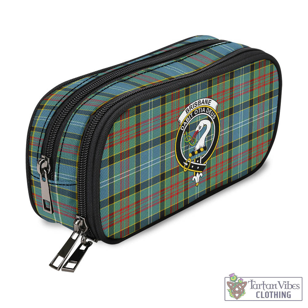 Tartan Vibes Clothing Brisbane modern Tartan Pen and Pencil Case with Family Crest