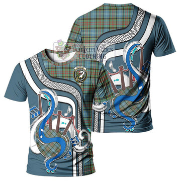 Brisbane Tartan T-Shirt with Epic Bagpipe Style