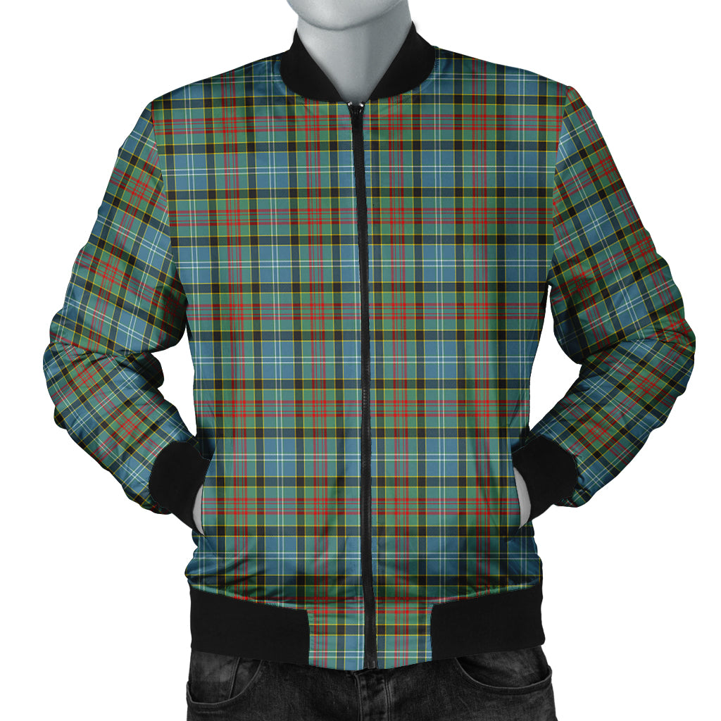 Brisbane modern Tartan Bomber Jacket - Tartanvibesclothing