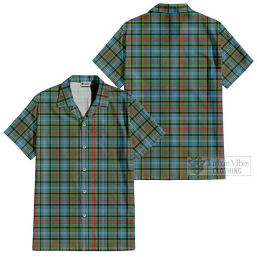 Brisbane Tartan Cotton Hawaiian Shirt