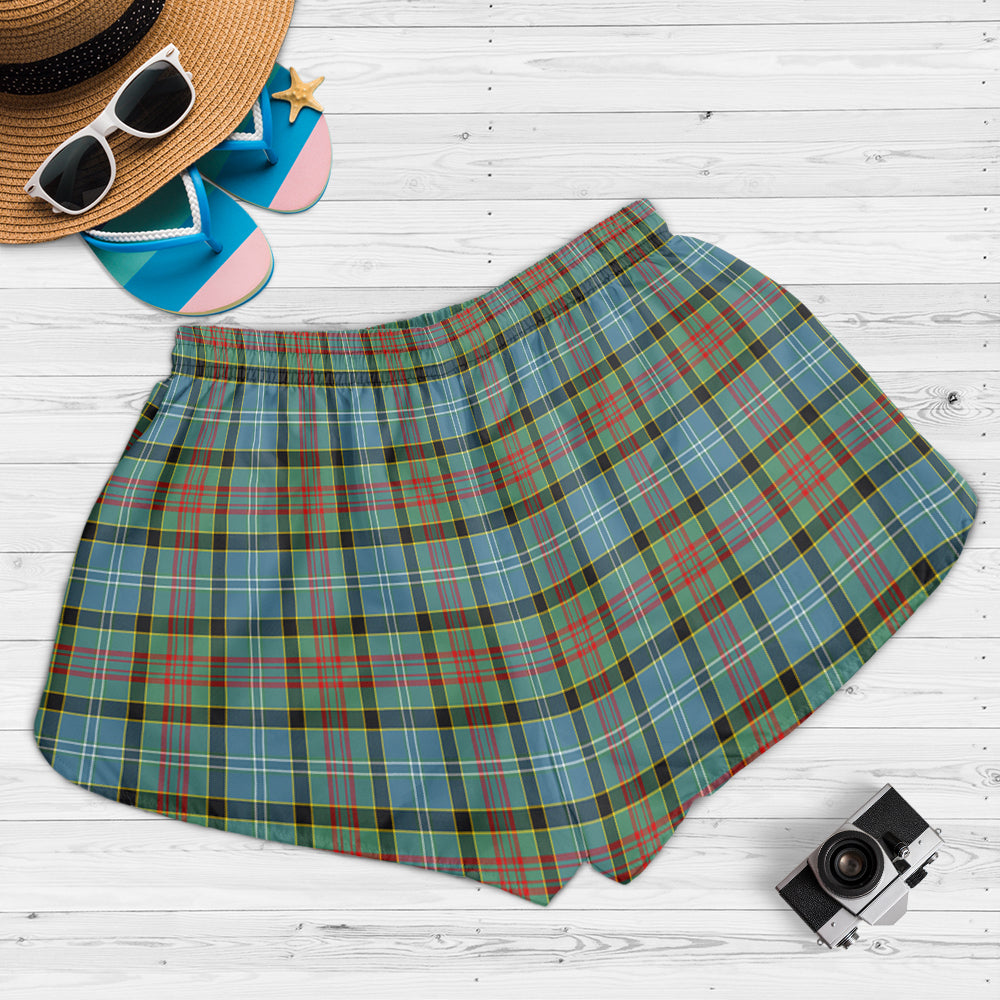 Brisbane modern Tartan Womens Shorts - Tartanvibesclothing