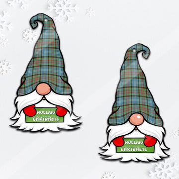 Brisbane Gnome Christmas Ornament with His Tartan Christmas Hat