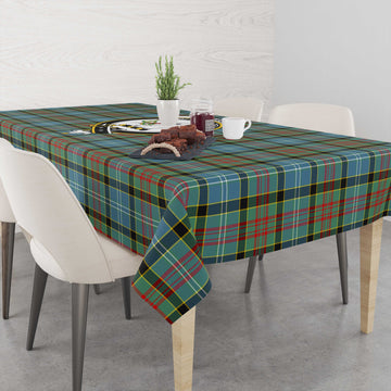 Brisbane Tartan Tablecloth with Family Crest