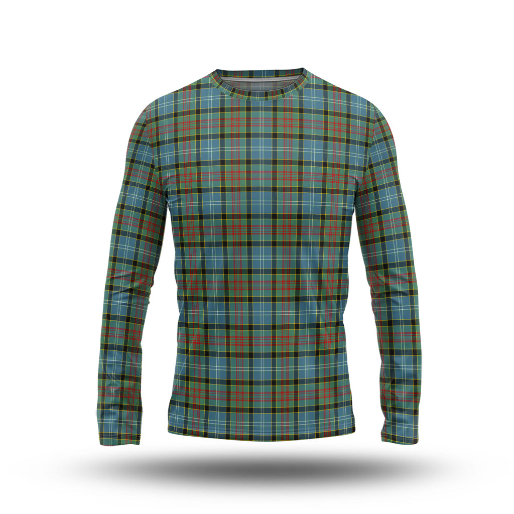 Brisbane modern Tartan Long Sleeve T-Shirt - Tartanvibesclothing