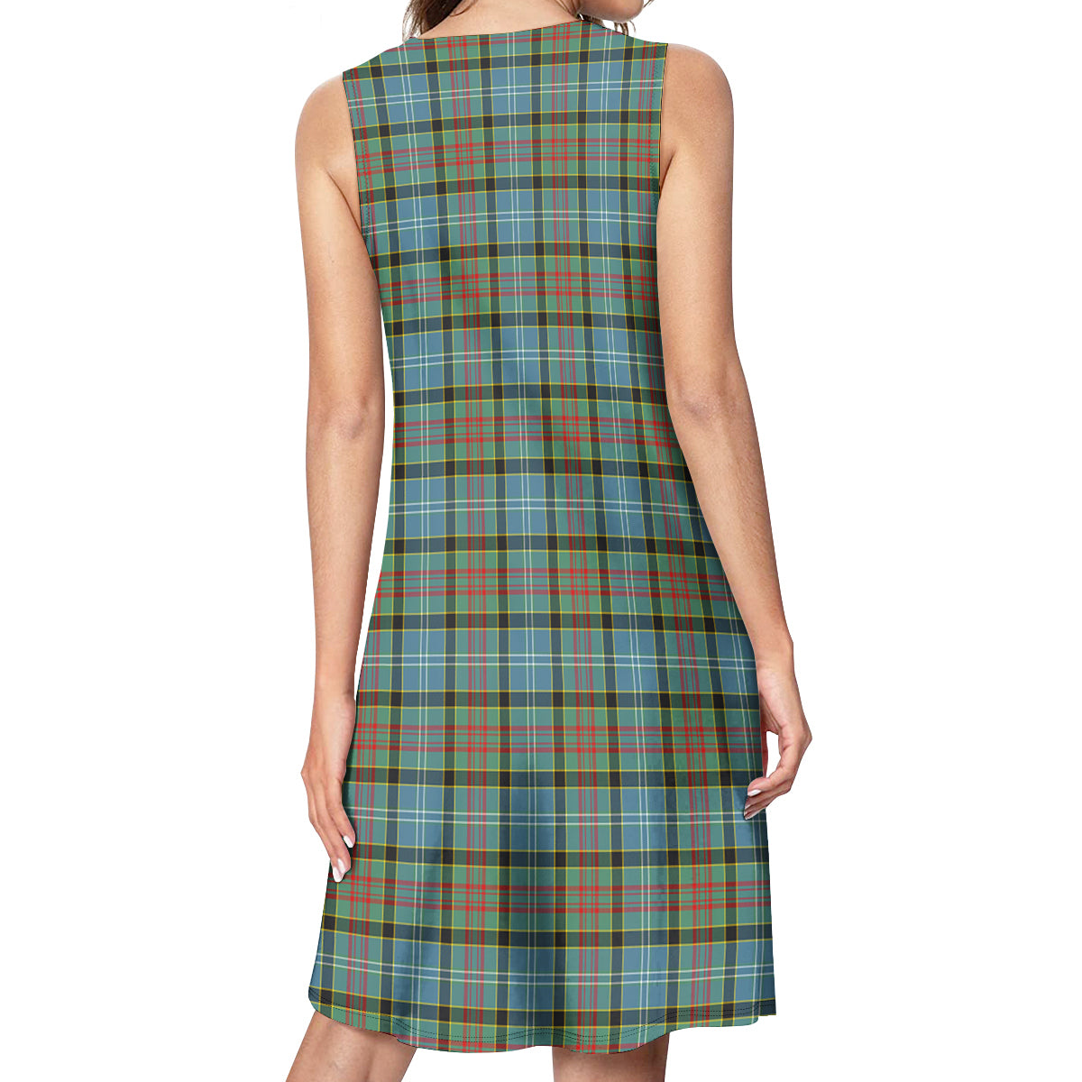 Brisbane modern Tartan Womens Casual Dresses - Tartanvibesclothing