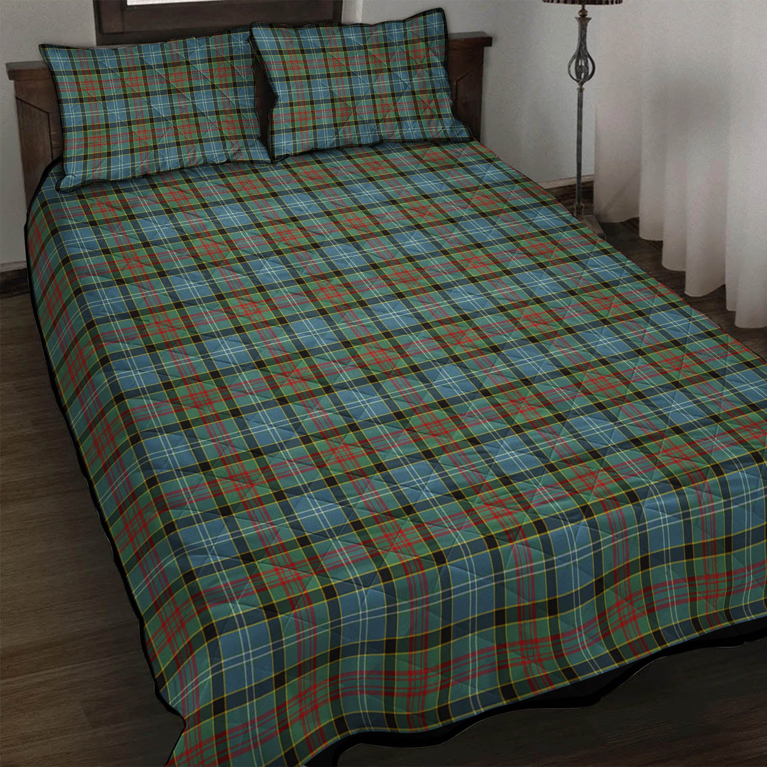 Brisbane Tartan Quilt Bed Set - Tartan Vibes Clothing