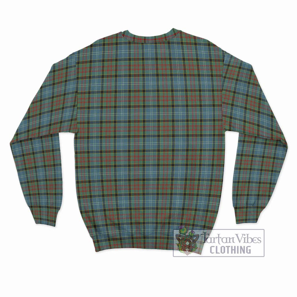 Brisbane Tartan Sweatshirt with Family Crest DNA In Me Style - Tartanvibesclothing Shop