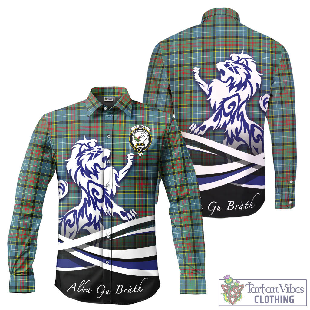 brisbane-modern-tartan-long-sleeve-button-up-shirt-with-alba-gu-brath-regal-lion-emblem