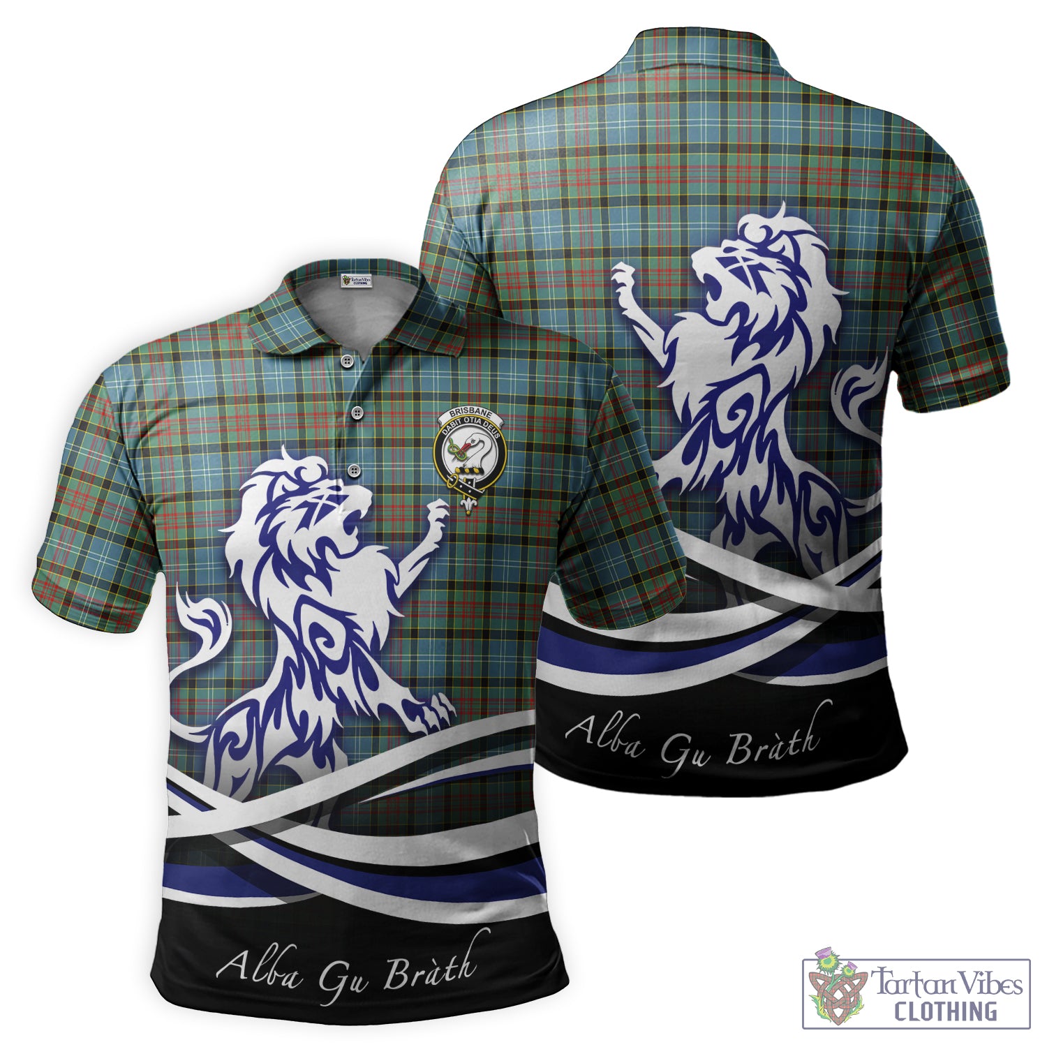 brisbane-modern-tartan-polo-shirt-with-alba-gu-brath-regal-lion-emblem