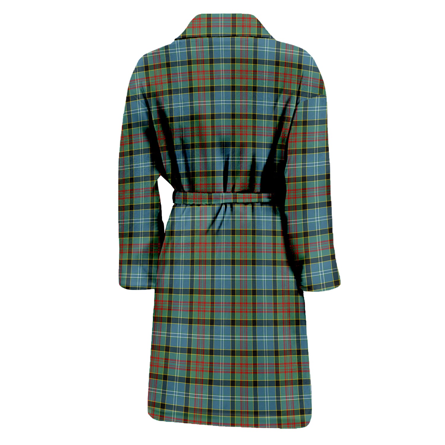 Brisbane Tartan Bathrobe with Family Crest - Tartan Vibes Clothing