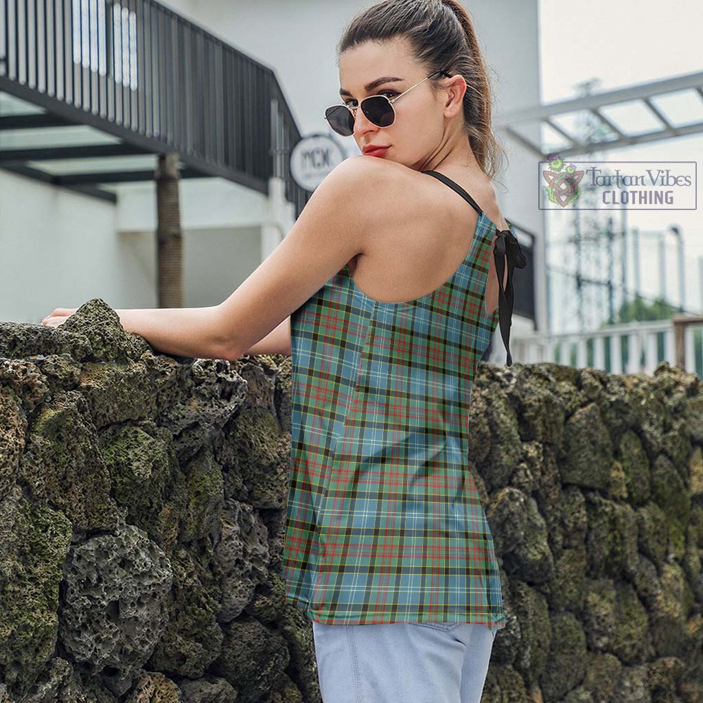 Tartan Vibes Clothing Brisbane Modern Tartan Loose Halter Neck Camisole