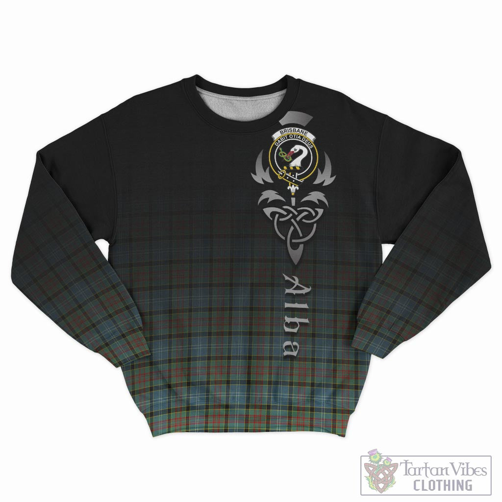 Tartan Vibes Clothing Brisbane modern Tartan Sweatshirt Featuring Alba Gu Brath Family Crest Celtic Inspired