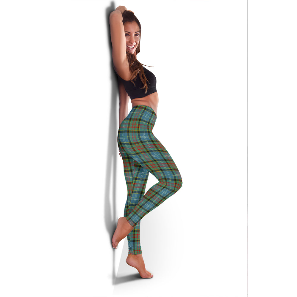 Brisbane modern Tartan Womens Leggings - Tartanvibesclothing